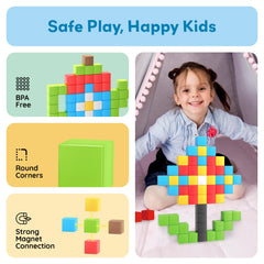 PicassoTiles PMC60 travel-friendly sensory play for quiet time.