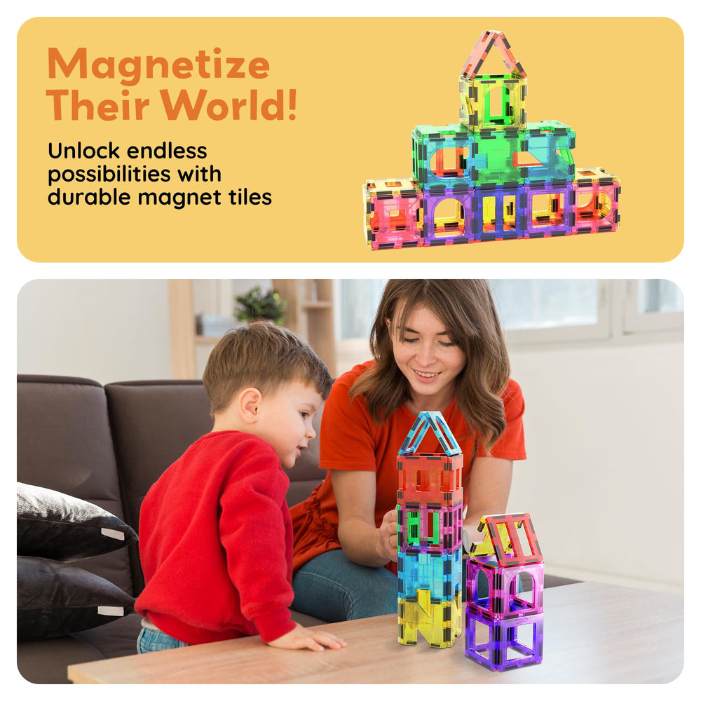 PicassoTiles PT42 compatible with major-brand tiles for versatile play
