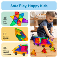PicassoTiles PT82 family-friendly setup supports collaborative play.