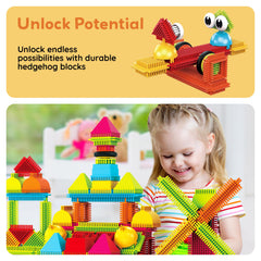 PicassoTiles PTB112 family building activity promotes teamwork and shared achievement.