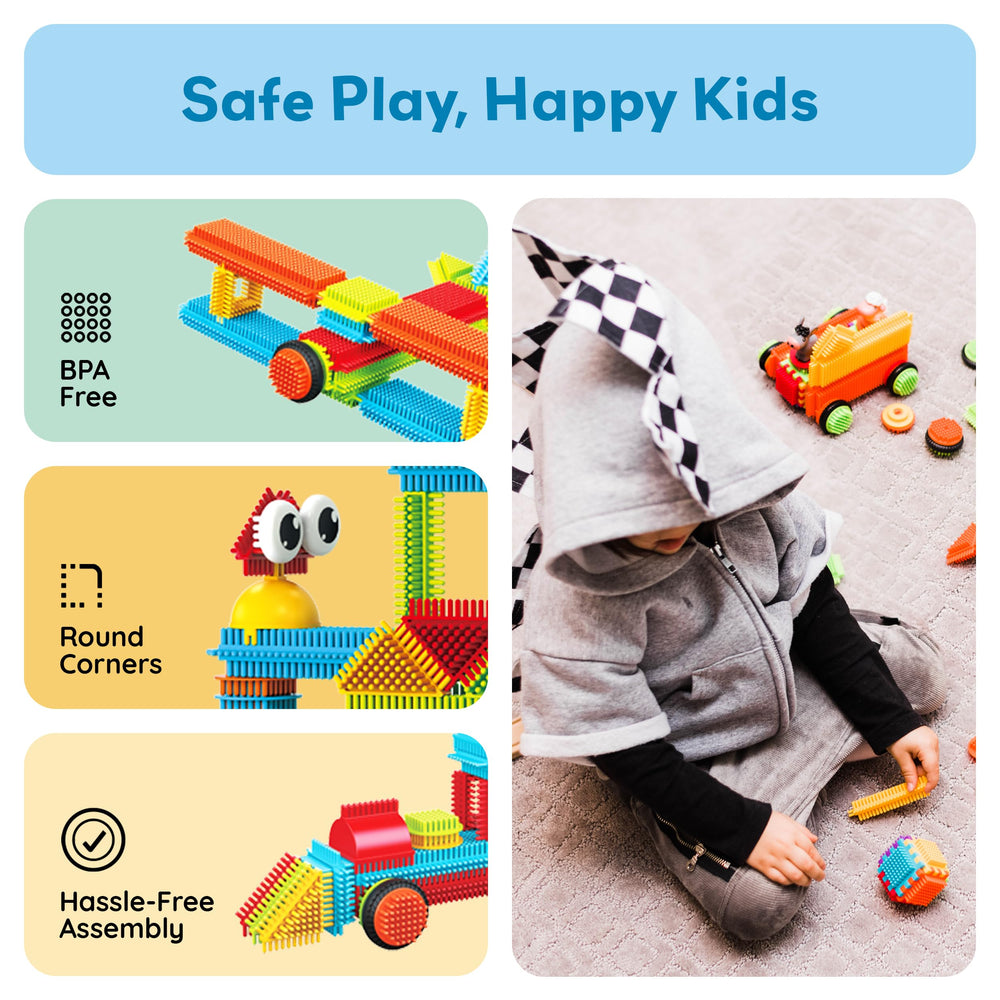 PicassoTiles PTB112 STEM learning toy encourages early engineering exploration.