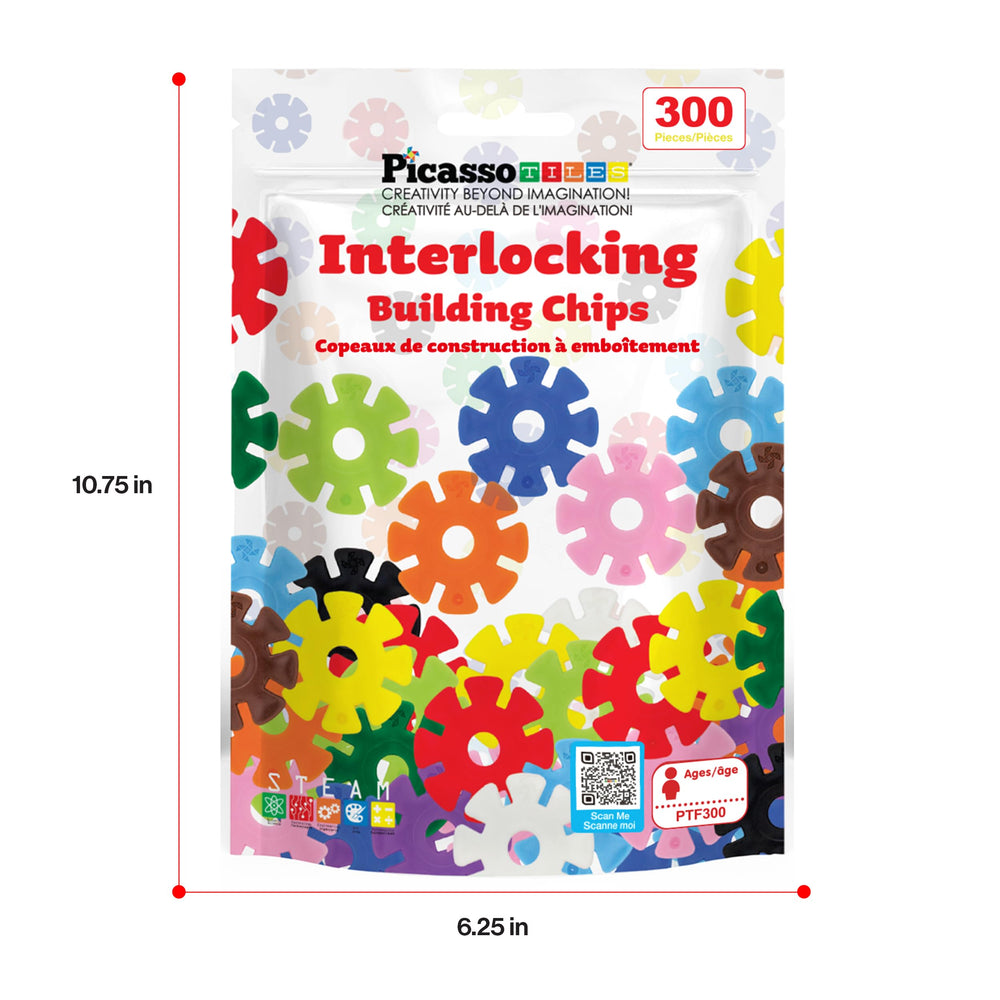 PicassoTiles educational toy supports STEM thinking from preschool to school age.