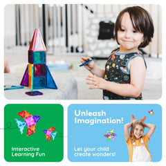 PicassoTiles PTM100 compatible with mini series for expanded creativity
