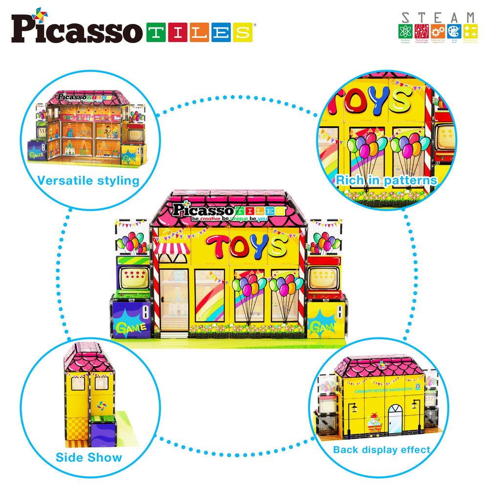 PicassoTiles safety BPA-free non-toxic tiles with smooth edges