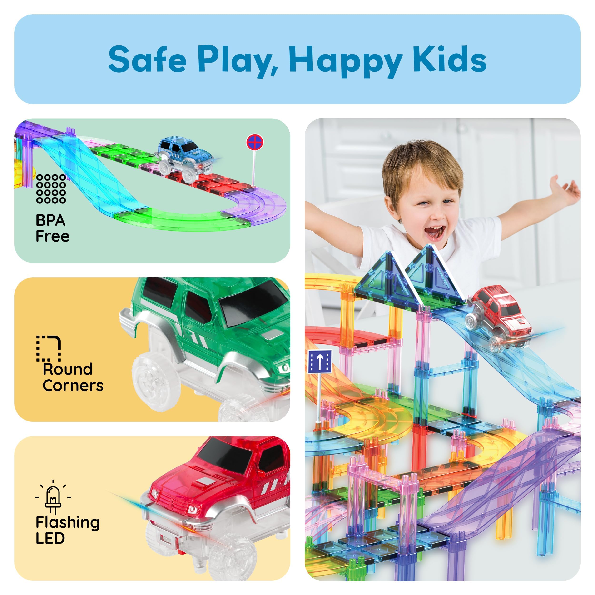 PicassoTiles safety materials ensure non-toxic, BPA-free play