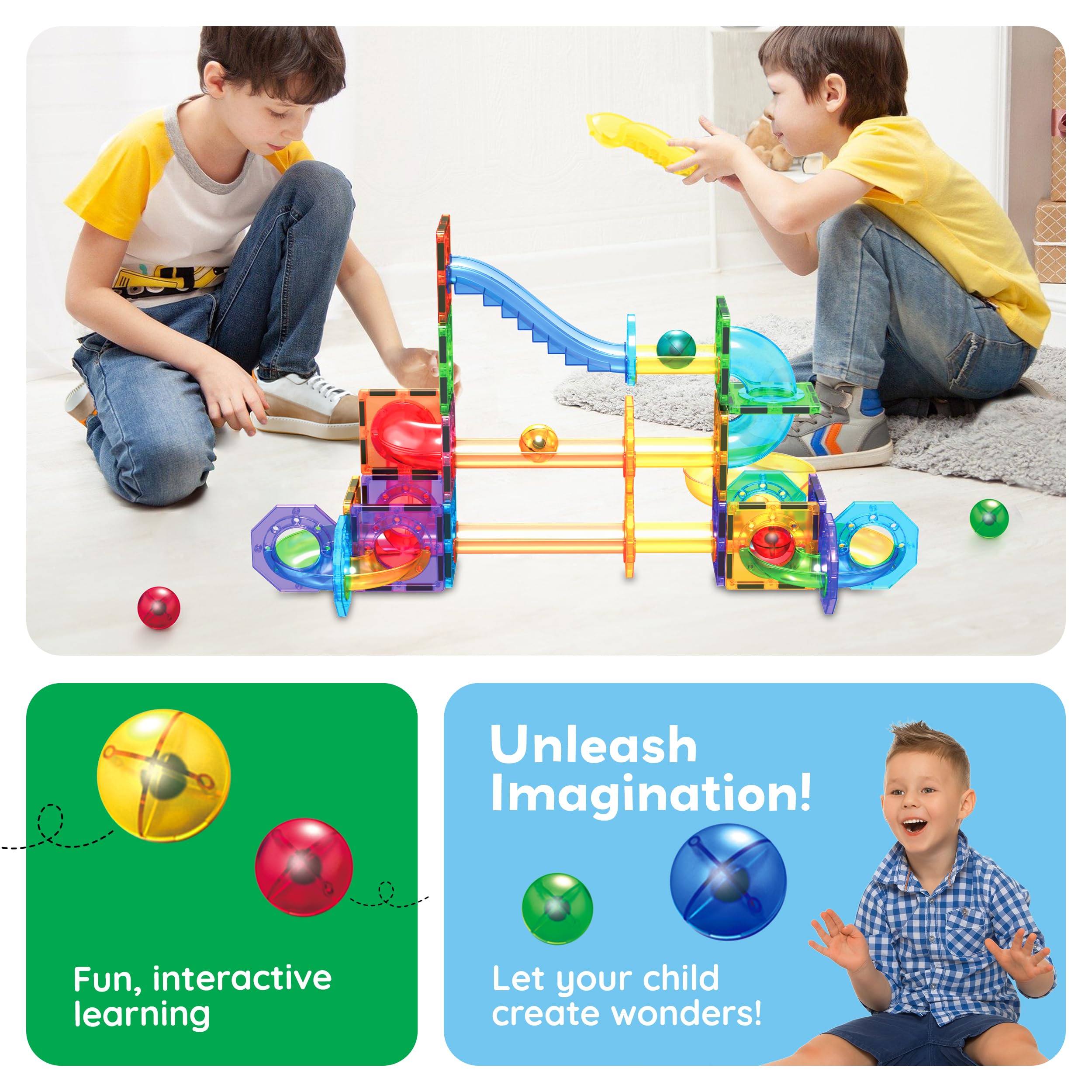 PicassoTiles safety-focused design with rounded edges for safer play.
