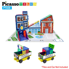 PicassoTiles STEM colors shapes visual learning of geometry and 3D forms