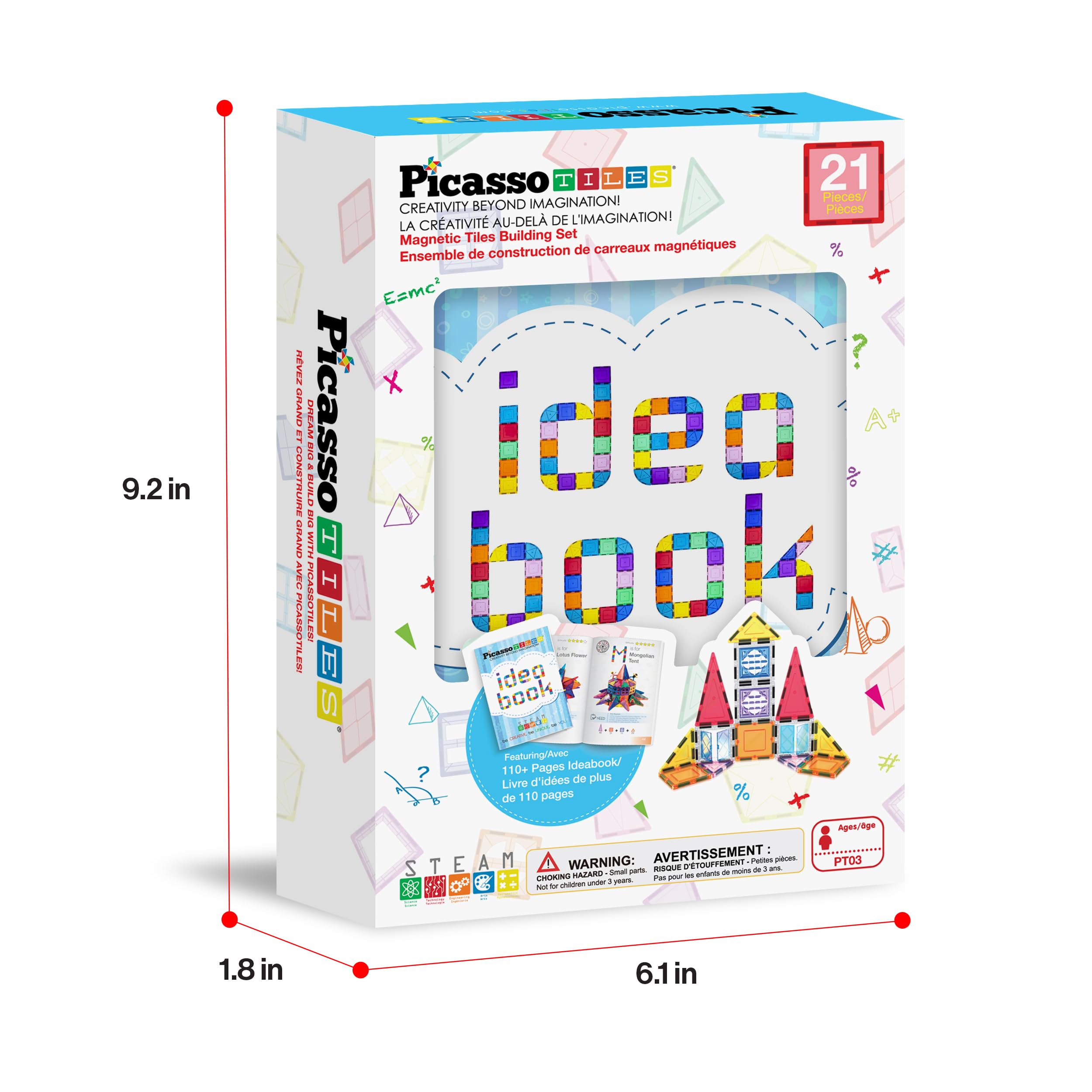 PicassoTiles STEM-focused learning through hands-on construction and problem solving.