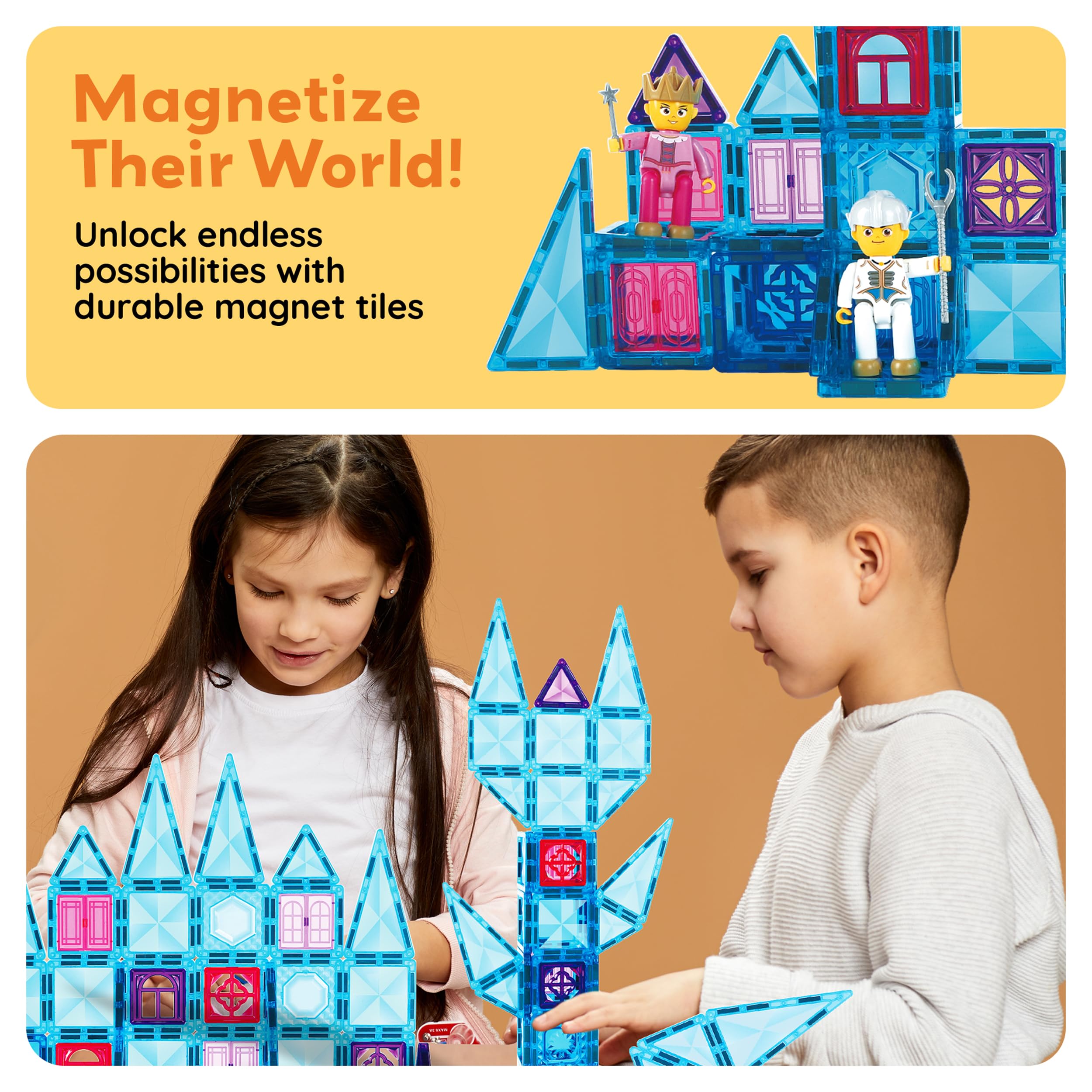 PicassoTiles STEM learning through play enhances color and shape recognition during building