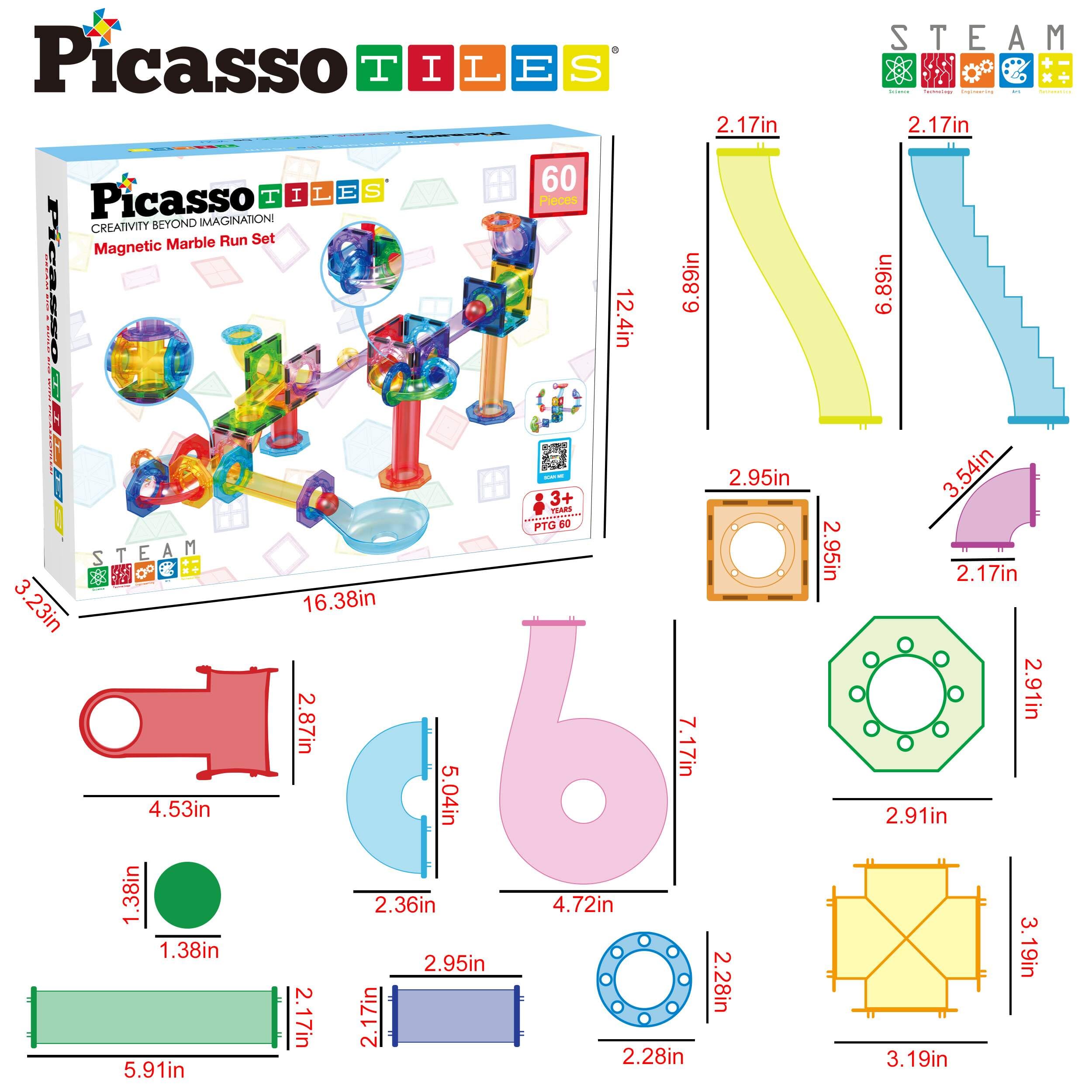 PicassoTiles storage-friendly design keeps tiles organized after play.