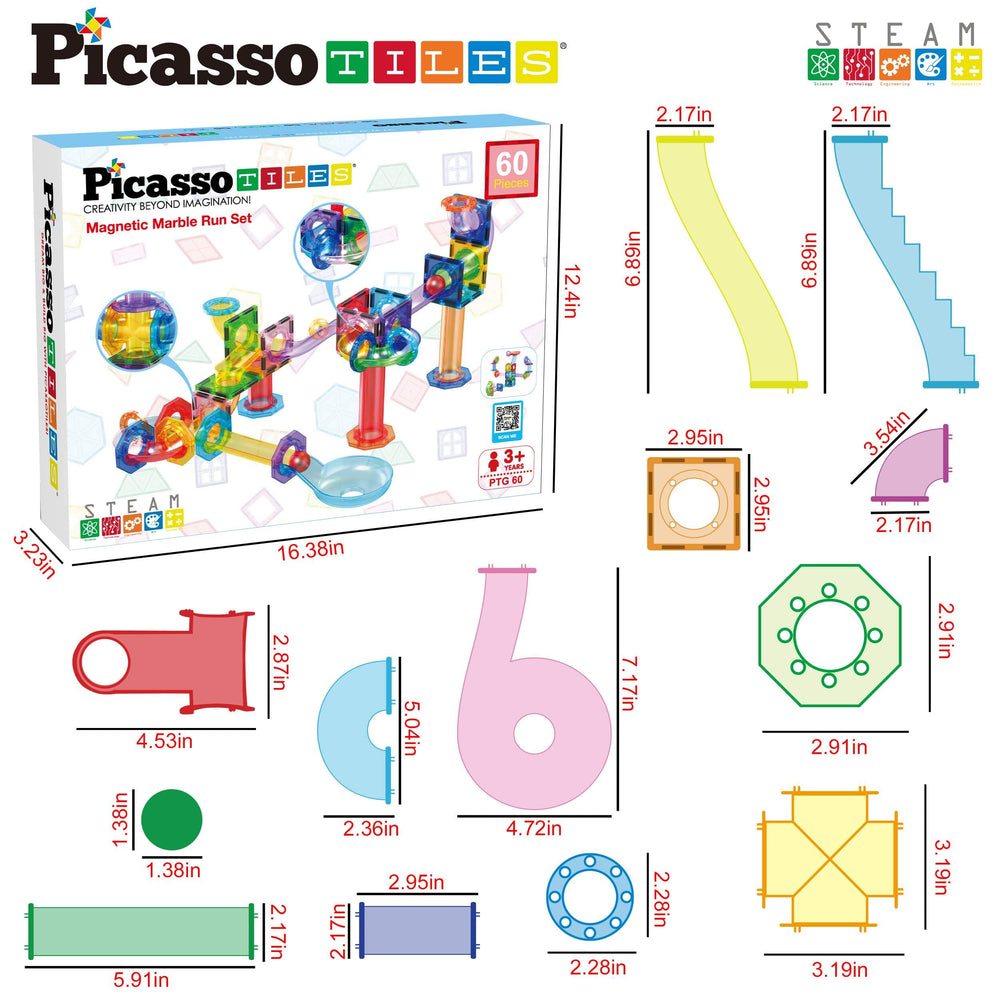 PicassoTiles storage-friendly design keeps tiles organized after play.