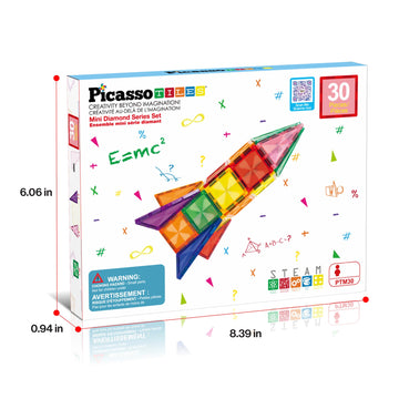 PicassoTiles storage-friendly design for easy cleanup