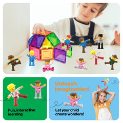 PicassoTiles toddler-friendly figures expand play variety for creative construction