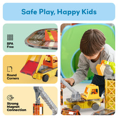 PicassoTiles two car bases widen play possibilities for cooperative, collaborative building