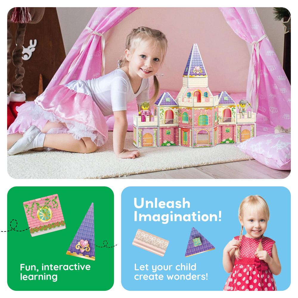 PicassoTiles two-figures role-play for cooperative storytelling and language growth