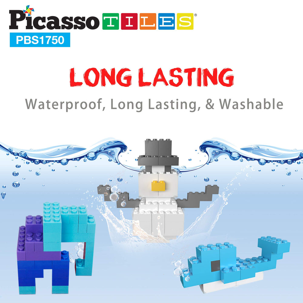 PicassoTiles universal compatibility lets mix with other brand bricks.