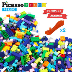 PicassoTiles universal-compatibility demonstrates blocks fitting with other brands for mix-and-match builds