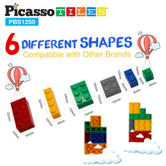 PicassoTiles hands-on play encourages imaginative exploration and cooperative building.