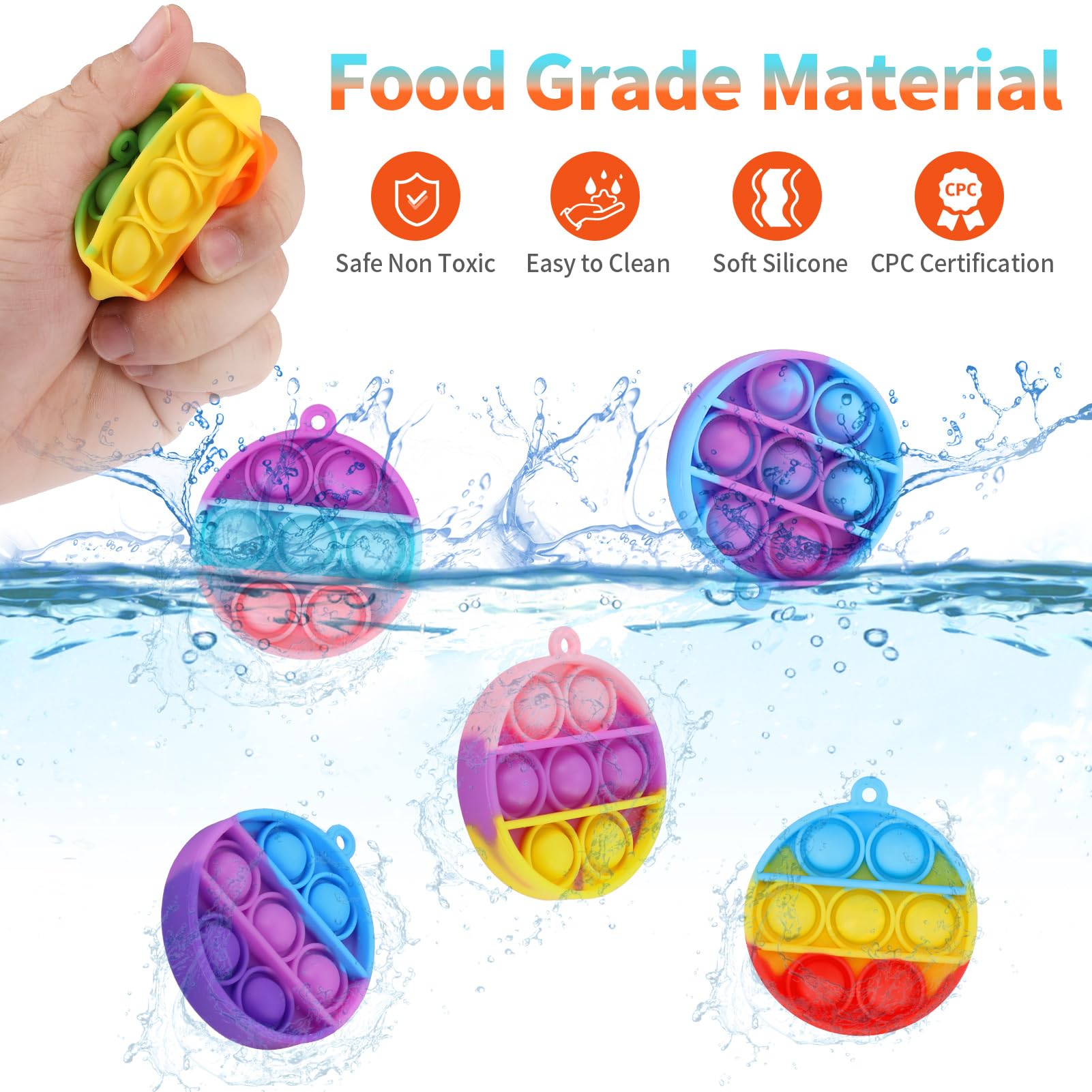 PICcircuit colorful bubble poppers pack ready for celebrations.