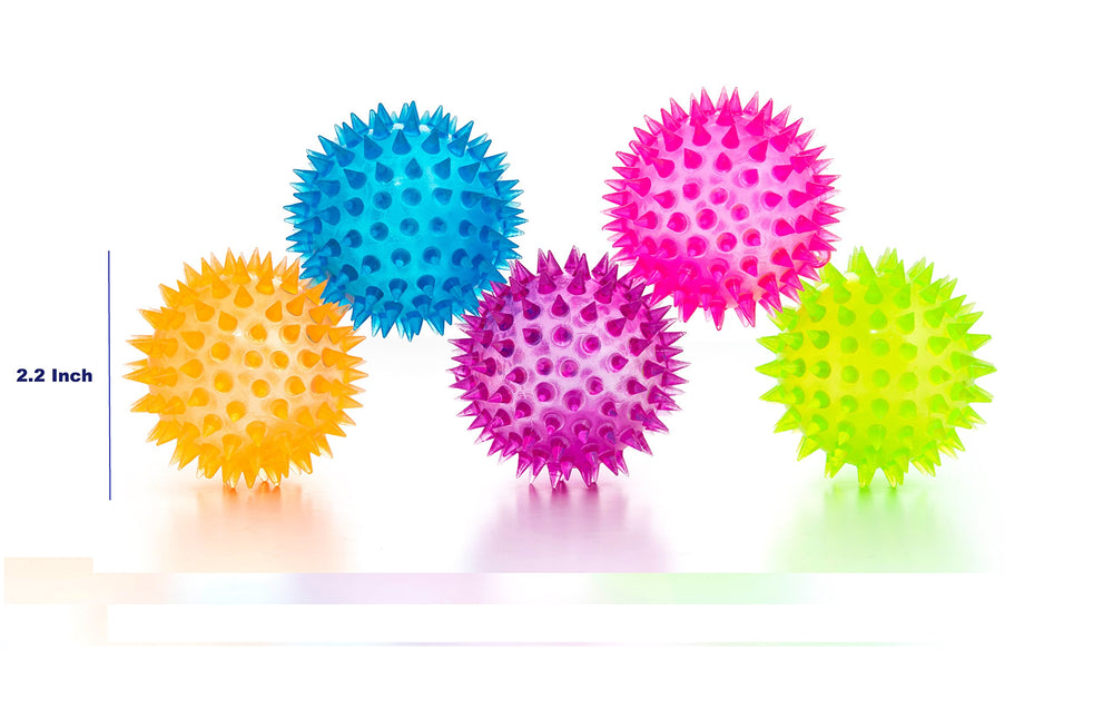 PICK A TOY fidget spiky ball in hand for sensory relief