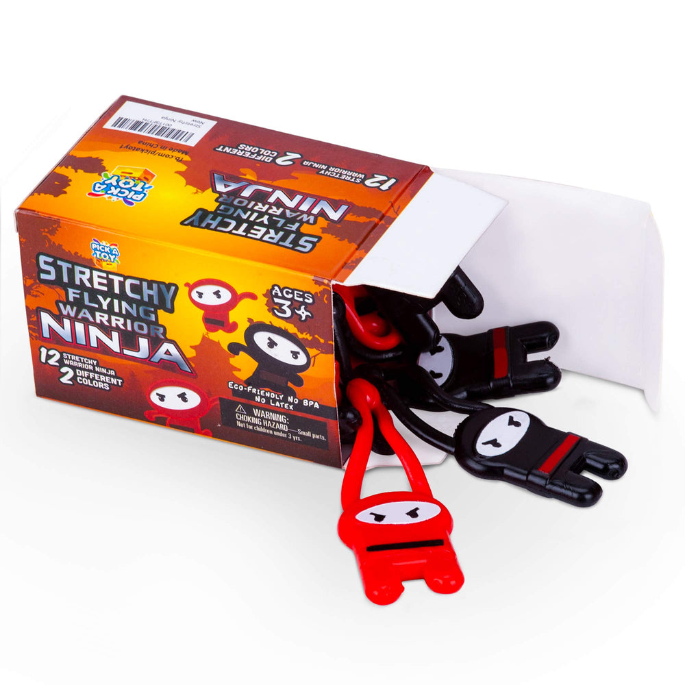 PICK A TOY Ninja playthings ideal for party bags and home entertainment.