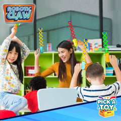PICK A TOY Roboclaw pack-dexterity enhances hand-eye coordination during imaginative play