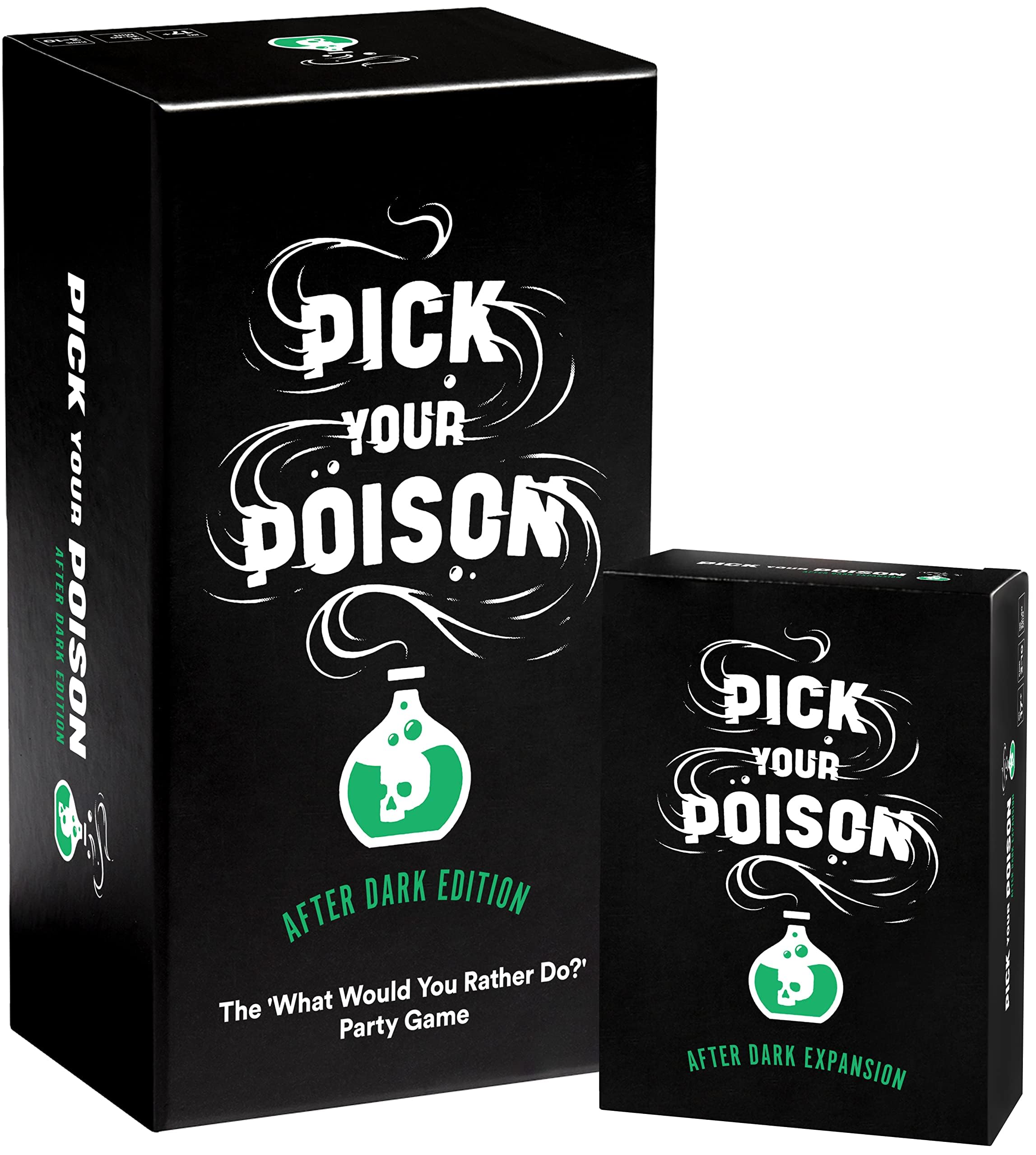 Pick Your Poison After Dark box with expansion pack for party play