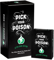 Pick Your Poison After Dark box with expansion pack for party play