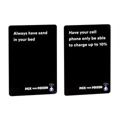 Pick Your Poison players around table, fast-paced social fun.