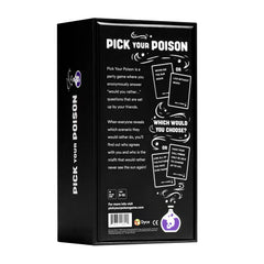 Pick Your Poison stocking stuffer packaging for Christmas gifting