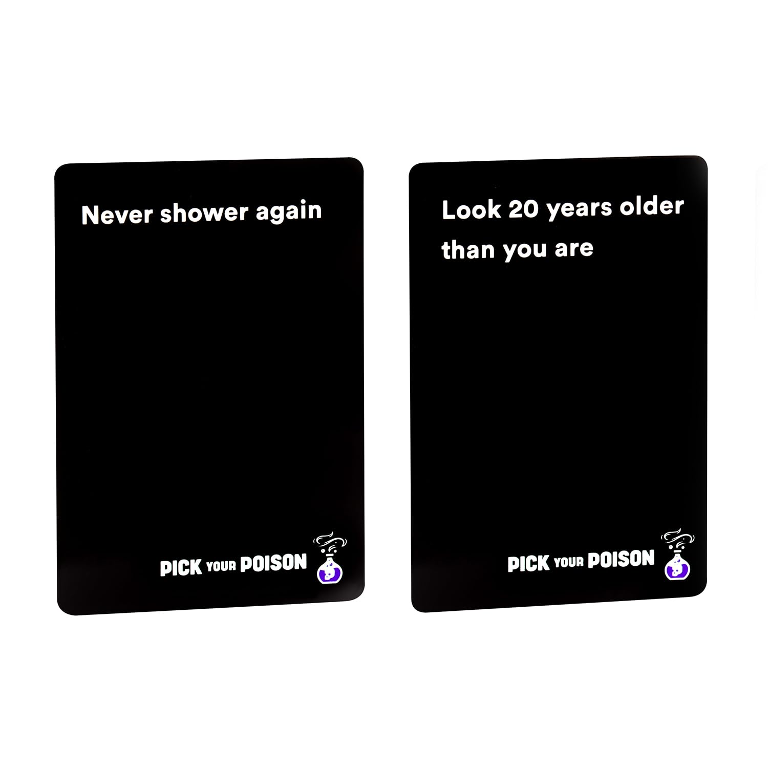 Pick Your Poison unboxed packaging, an appealing stocking stuffer idea.