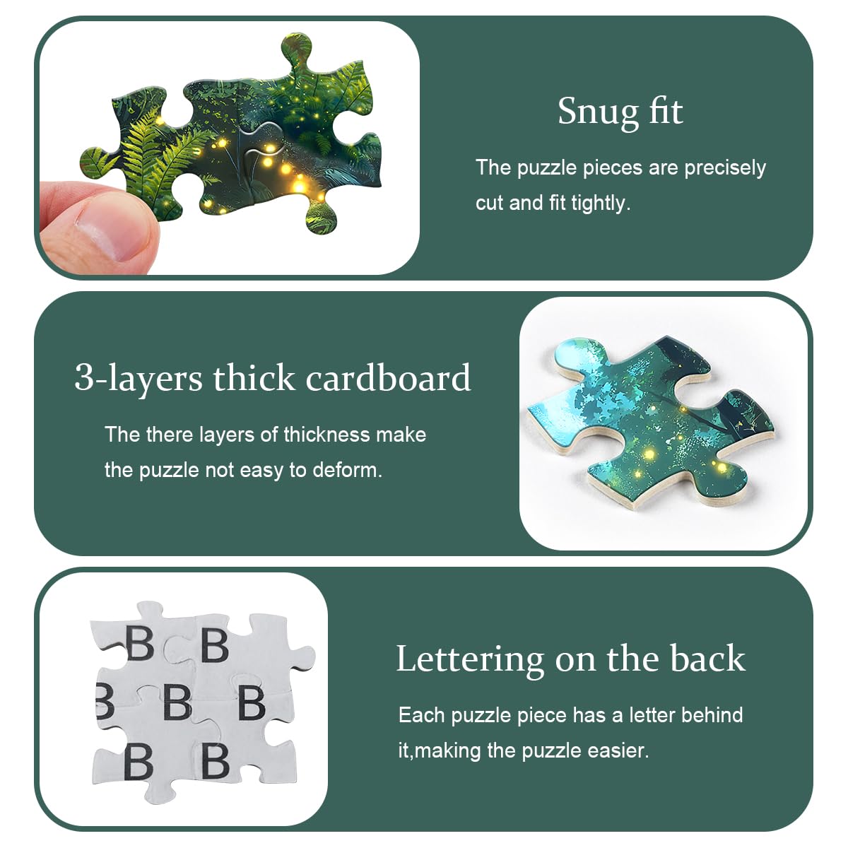 PICKFORU Dreamy Forest Diorama Pieces offer a relaxing escape