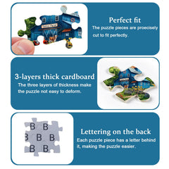 PICKFORU Flower Bird Cow Puzzle highlights vibrant nature details at 1000 pieces.