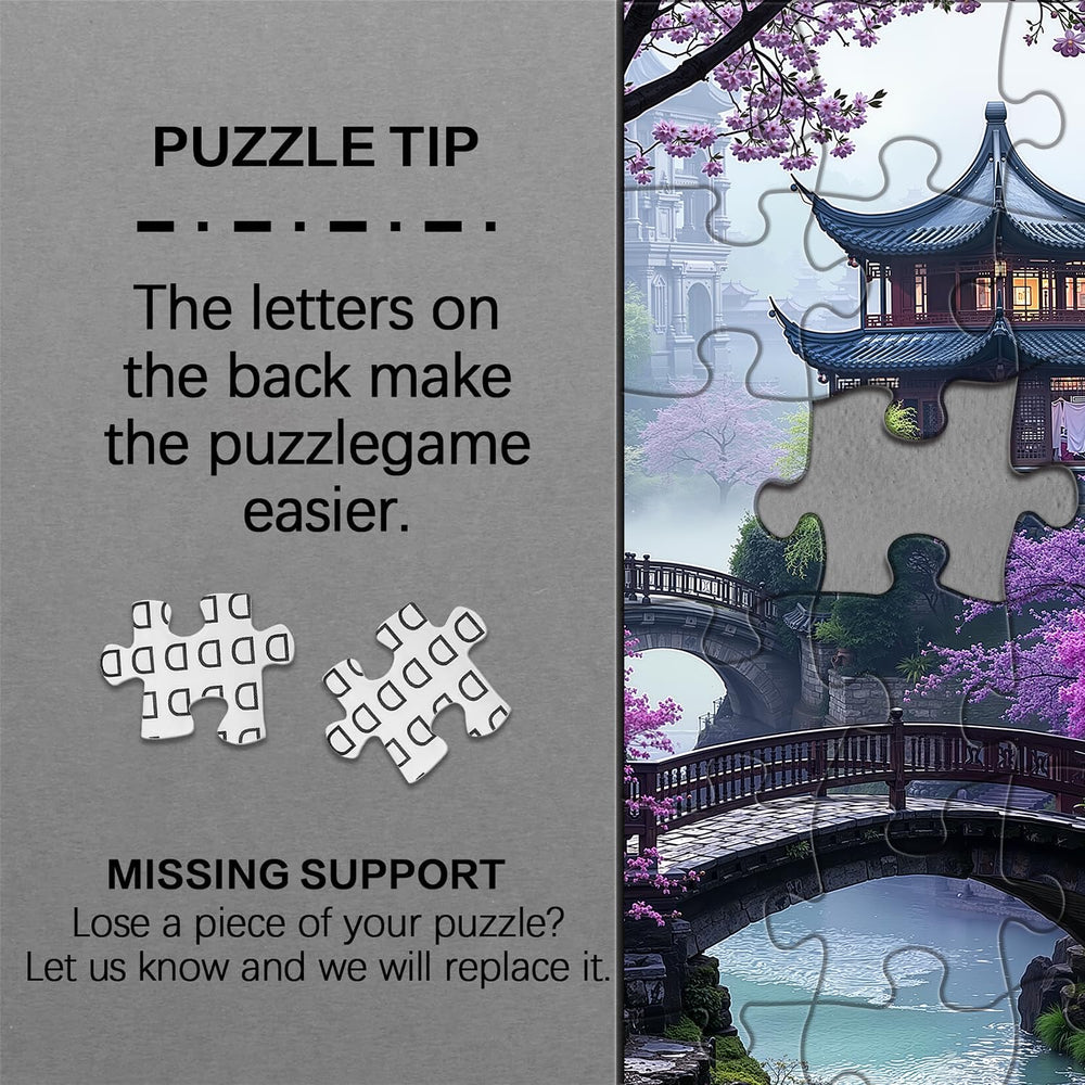 PICKFORU Plum Blossom Dreamscape vintage-flower-tree enhances classic decorative appeal.