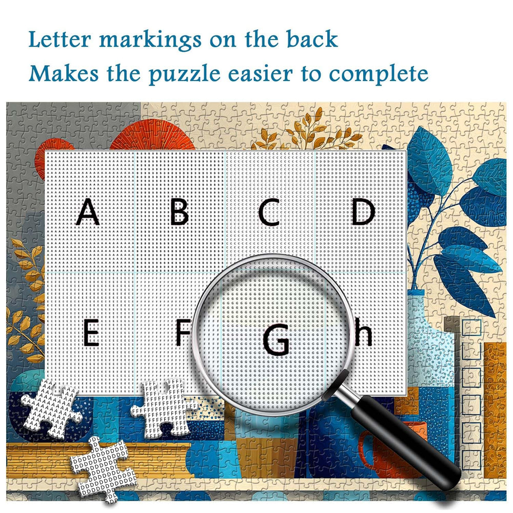 PICKFORU precise-fit puzzle pieces close-up aids seamless assembly.