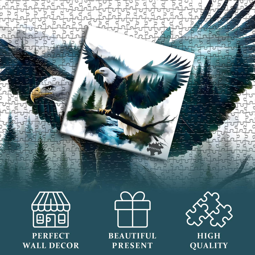PICKFORU Puzzle box packaging with poster for easy setup