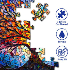 PICKFORU puzzle box is sturdy and elegant for gifting or display