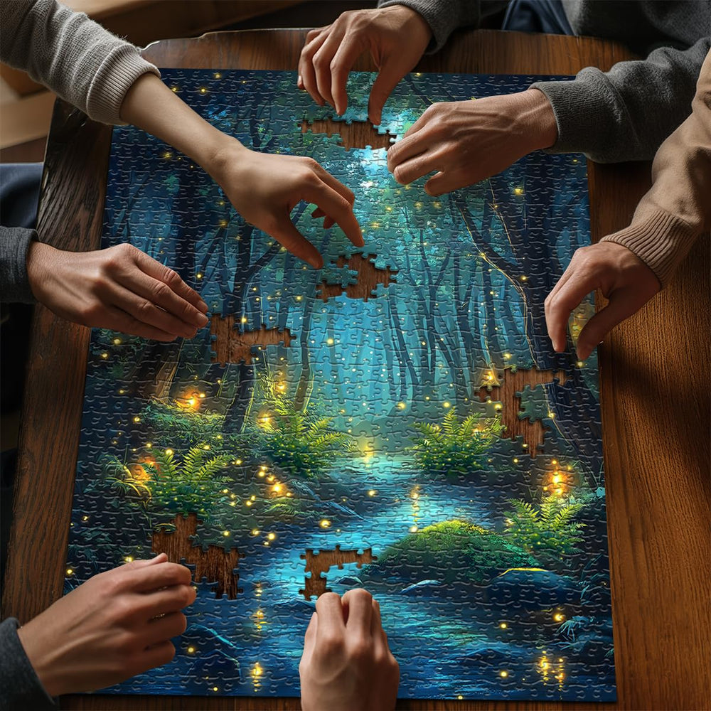 PICKFORU Three-layer Cardboard Puzzle ensures sturdy pieces and lasting quality