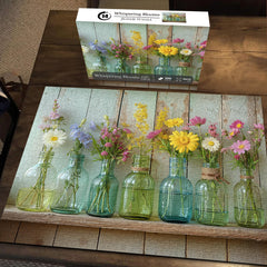 PICKFORU Whispering Blooms Summer Garden; soothing florals ideal for calm evenings