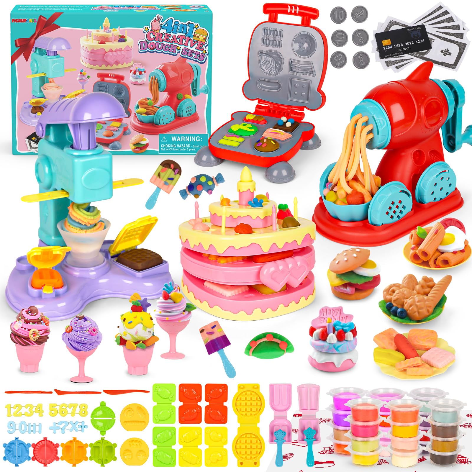 Pickuparts 4-in-1 ice cream maker sparks imaginative play and develops fine motor skills