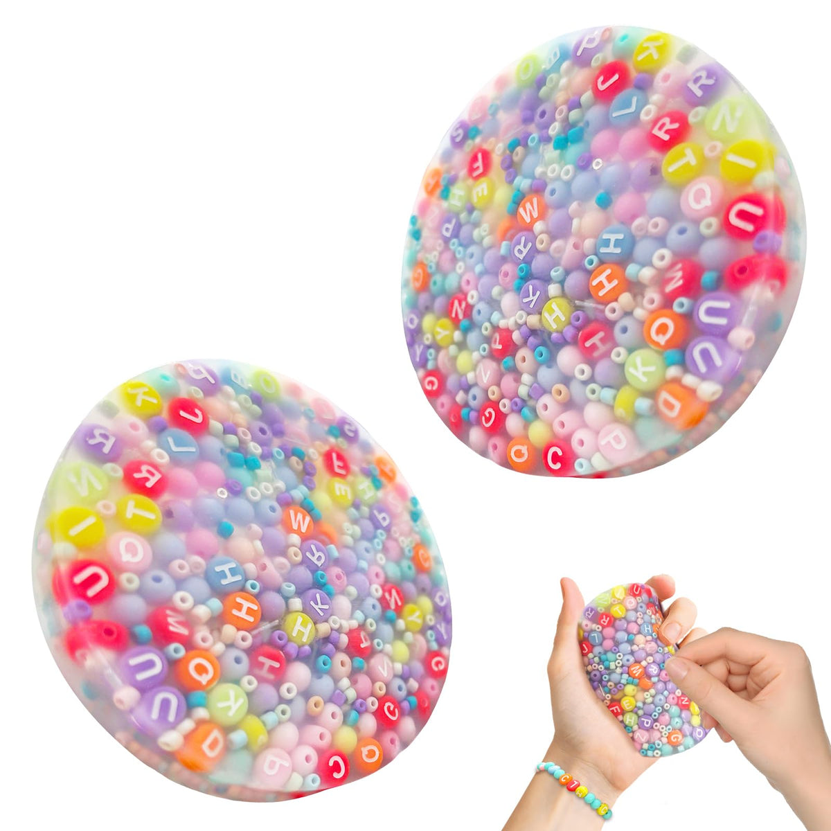 Picky Toys skin-picking fidget pad in a 2-pack for discreet anxiety relief.