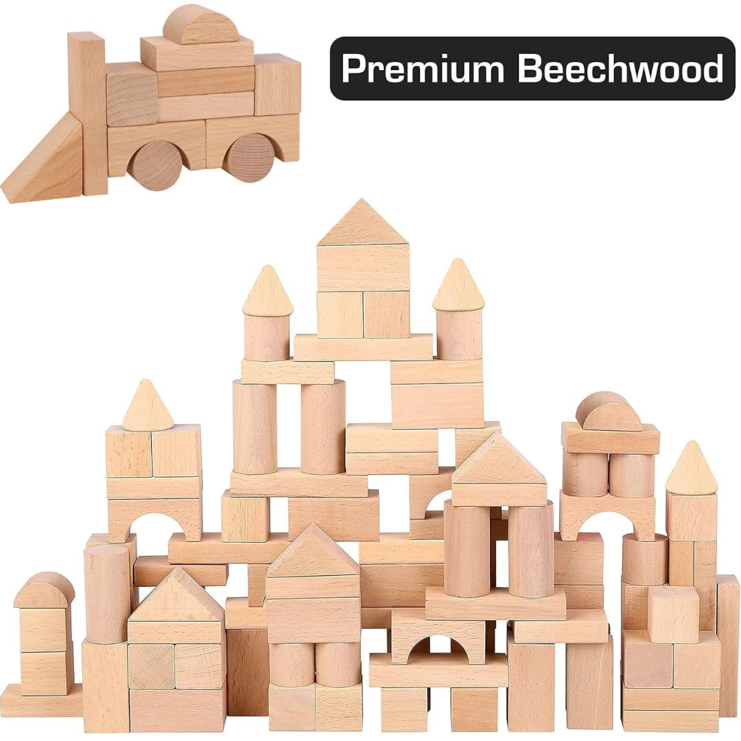 Pidoko Kids blocks with shape sorter lid used for sorting shapes