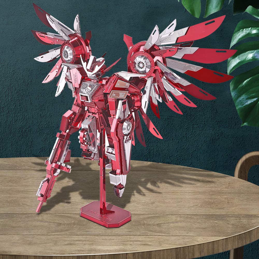 Piececool Thundering Wings in-progress—engaging DIY assembly journey
