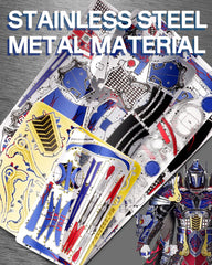 Piececool Titan figure instruction details help you follow steps accurately.