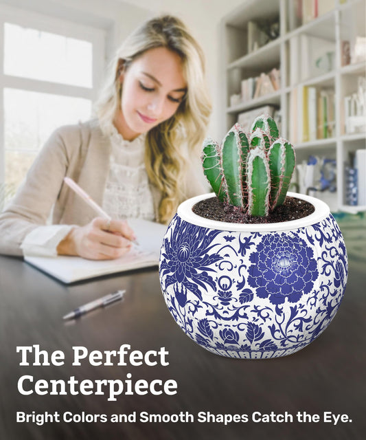 PieceRelax 3D puzzle planter with snug interlock system for sturdy display.