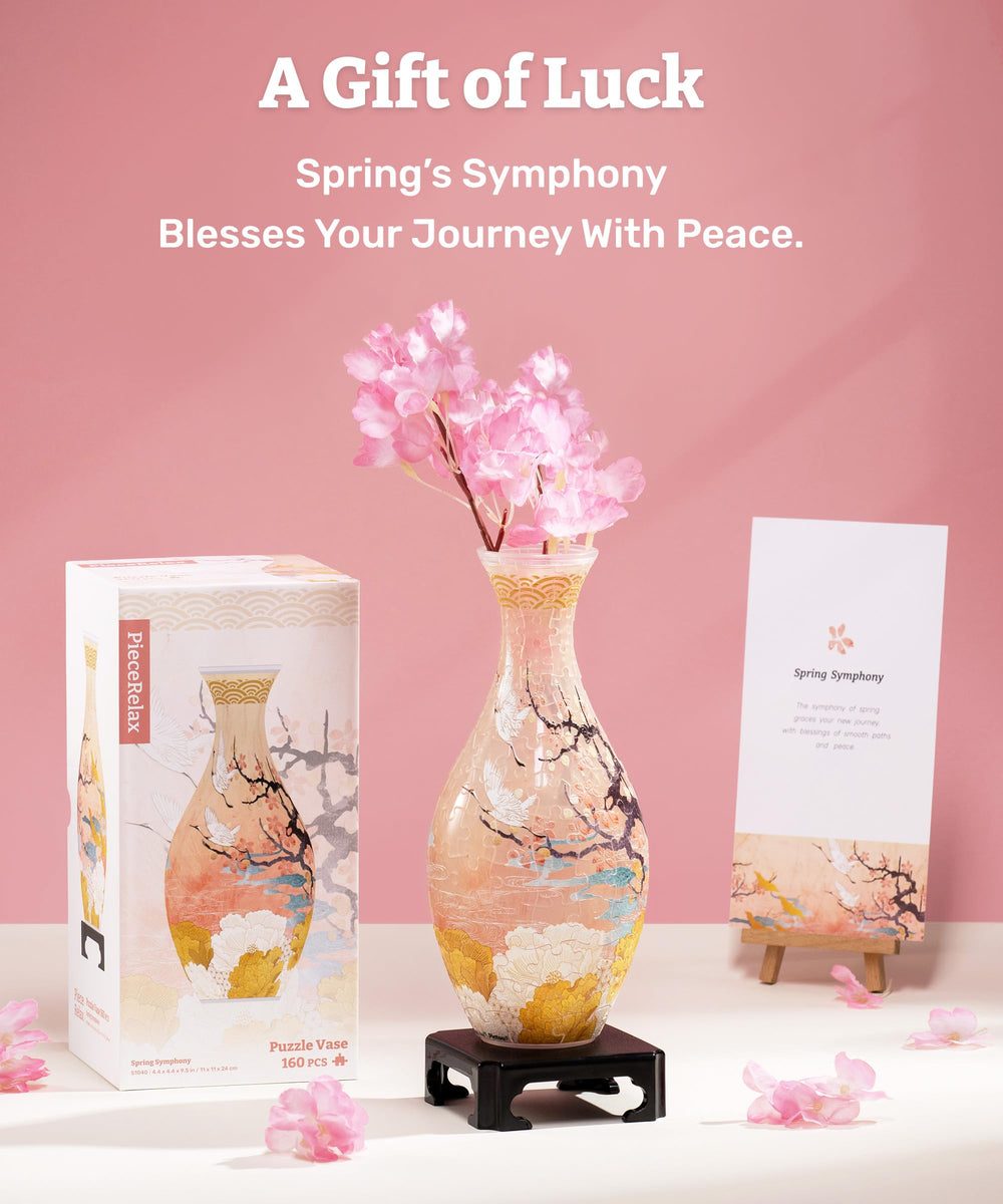 PieceRelax vase with narrow-mouth for single stems or small bouquets