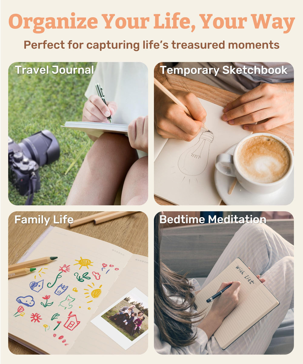 PieceRelax durable waterproof cover protects pages on the go