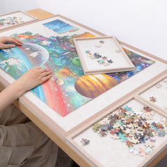 Piecevana puzzle board ideal for family puzzle time and shared activities