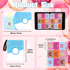 Piefectpie 3-buckle ring design allows easy page adjustment and expansion.
