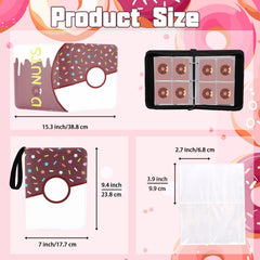 Piefectpie binder zipper close-up emphasizes waterproof PU leather and stain resistance